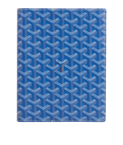 Goyard Agenda Cover, Canvas, Blue, MIF, 3*